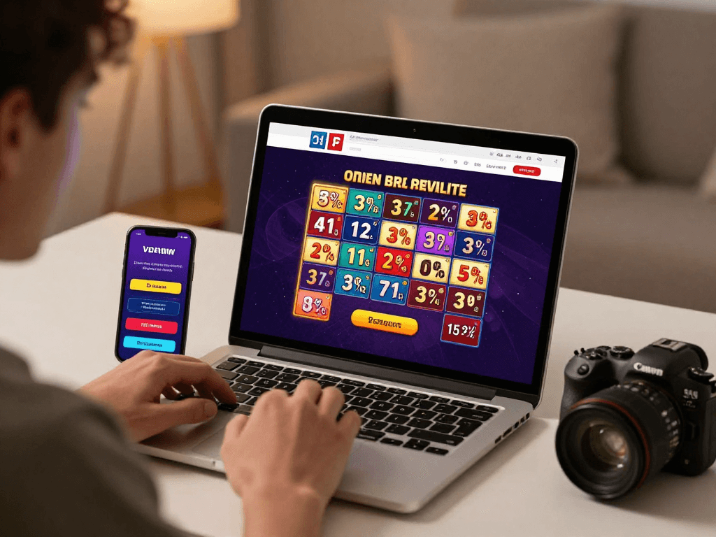 Pengguna mengakses ratutogel link untuk bermain togel online dengan antarmuka digital yang menarik.