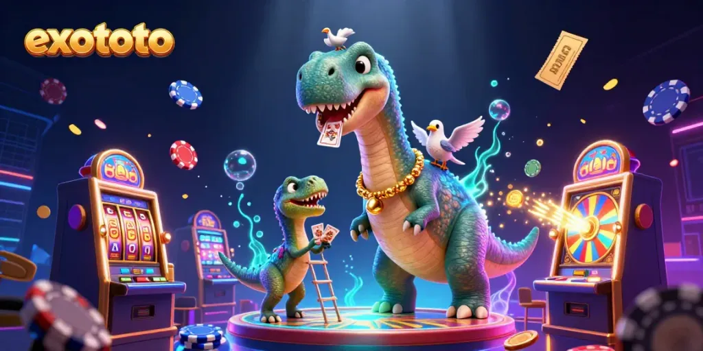 Raih kemenangan dengan permainan slot di EXOTOTO, hadir dengan pengalaman kasino interaktif.