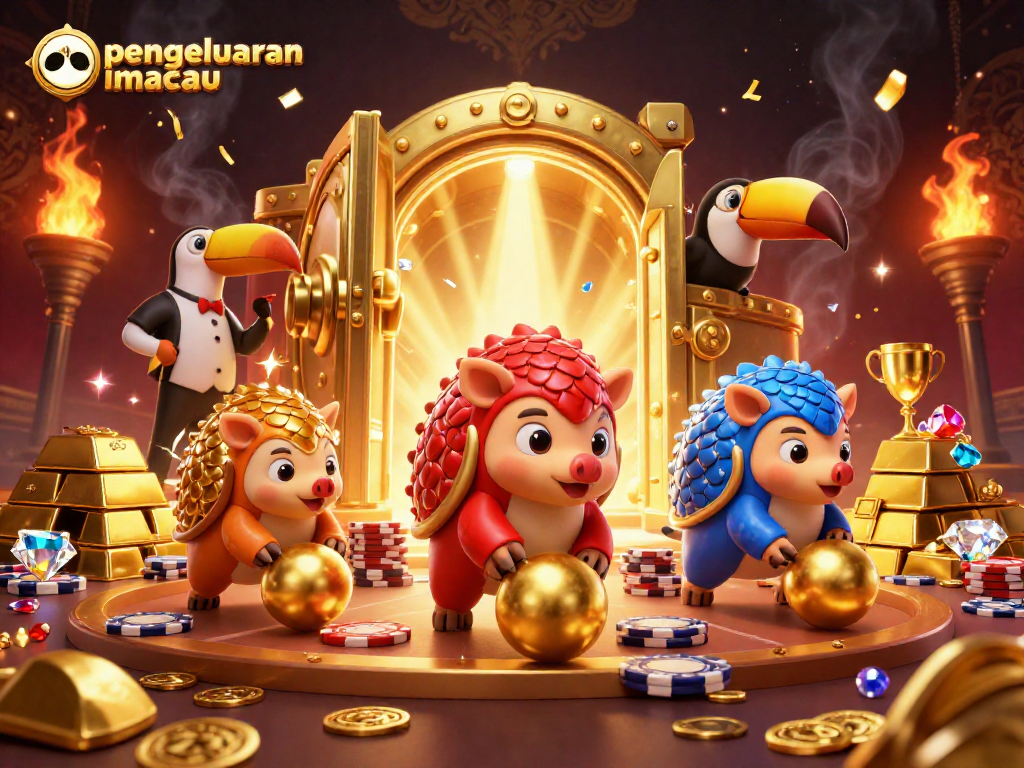 Menggulung bola emas di arena perjudian, duo pangolins mengungkapkan strategi pengeluaran Macau