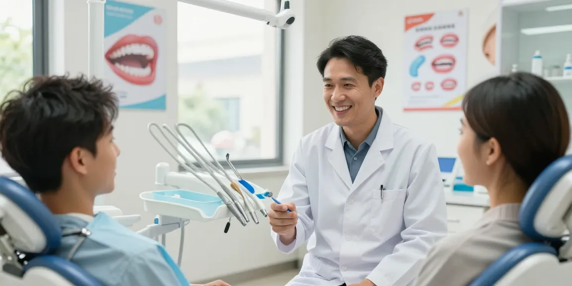 Visit the dentist for a healthier smile in a welcoming clinic setting.