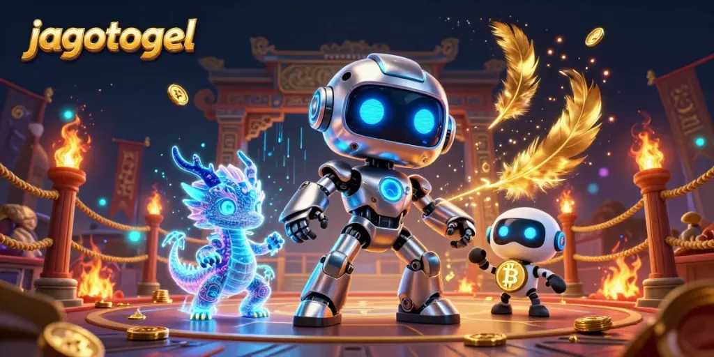 Permainan jagotogel yang mengasyikkan dengan robot, naga holografik, dan drone bitcoin.