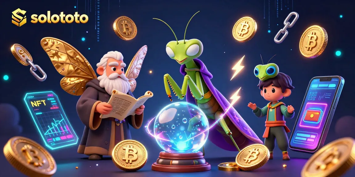 Menangkan permainan dengan solototo sambil melihat prediksi dari makhluk mistis dalam ilustrasi 3D.