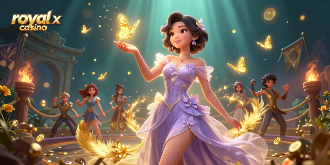 Engage with royal x casino by exploring stunning games in a vibrant 3D setting.