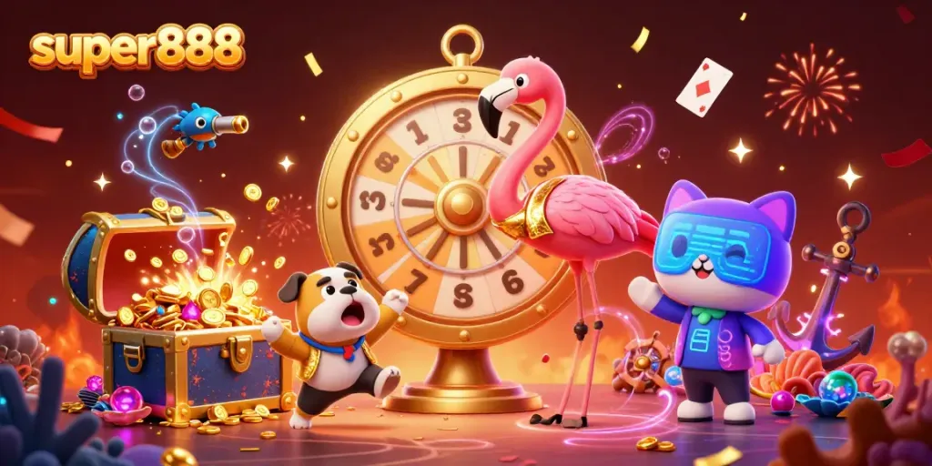 Super888 menawarkan pengalaman menang dengan grafis menakjubkan dan permainan menarik di dunia slot.