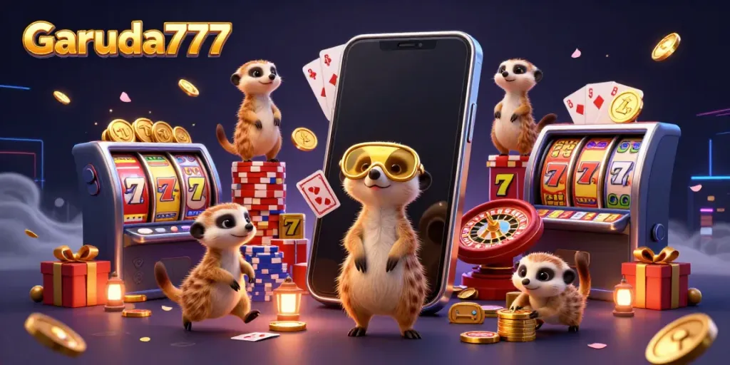Garuda777 menawarkan pengalaman slot online dengan simbol keberuntungan dan suasana kasino yang meriah.