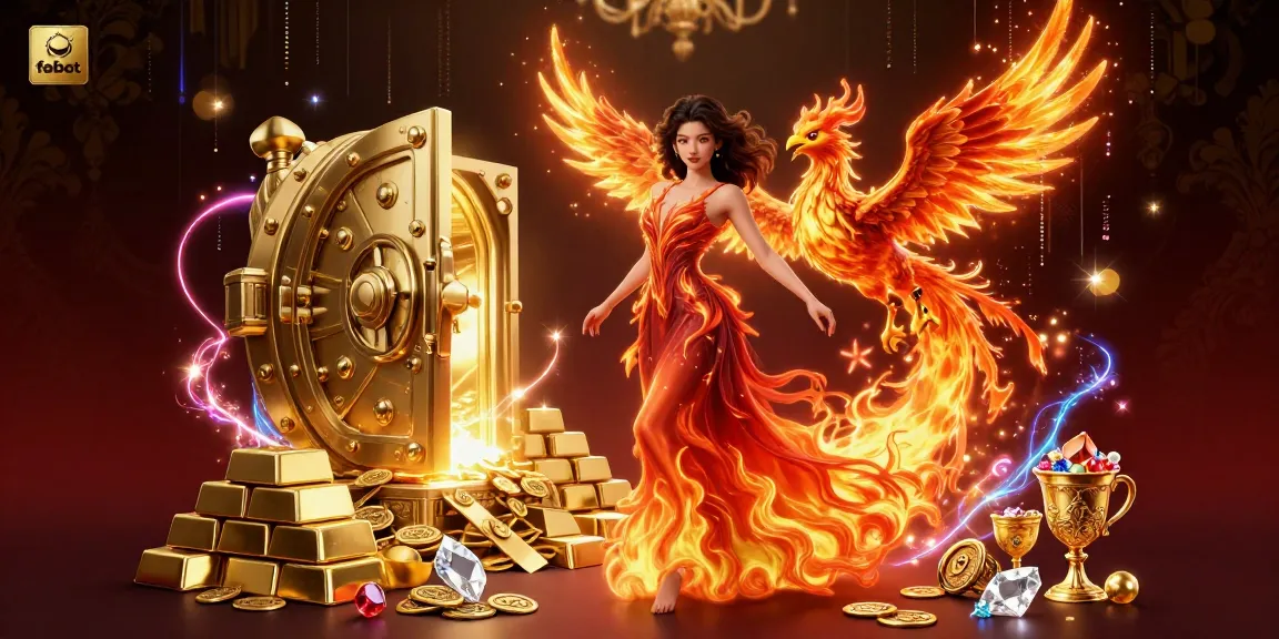 Engage in thrilling moments with fabet as you unlock treasures behind a golden vault in a stunning casino scene.