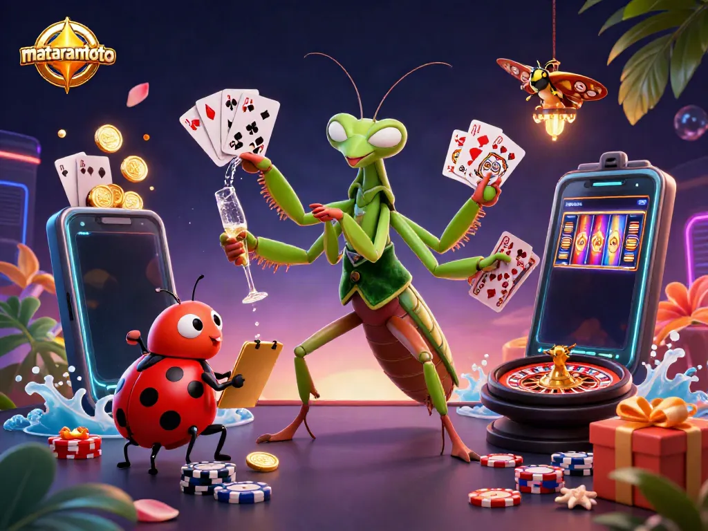 Experience the thrill of mataramtoto with high stakes in a vibrant casino scene.
