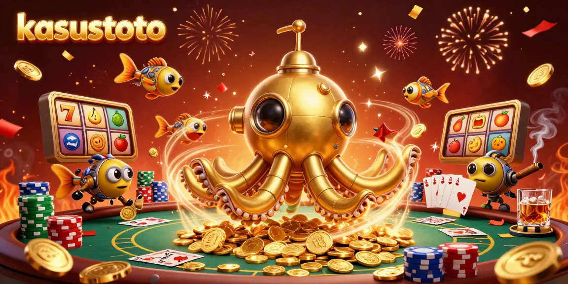 Permainan mengasyikkan di kasustoto dengan slot dan kraken emas yang menantang.