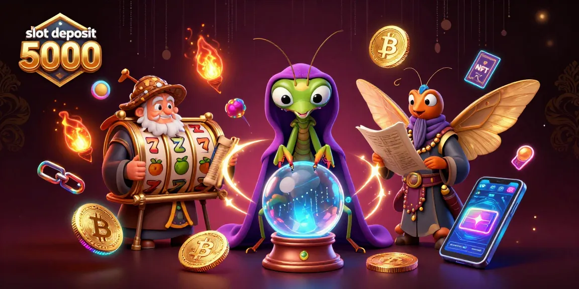 Slot deposit 5000 menawarkan keseruan bermain dengan karakter unik dan simbol judi yang menarik.