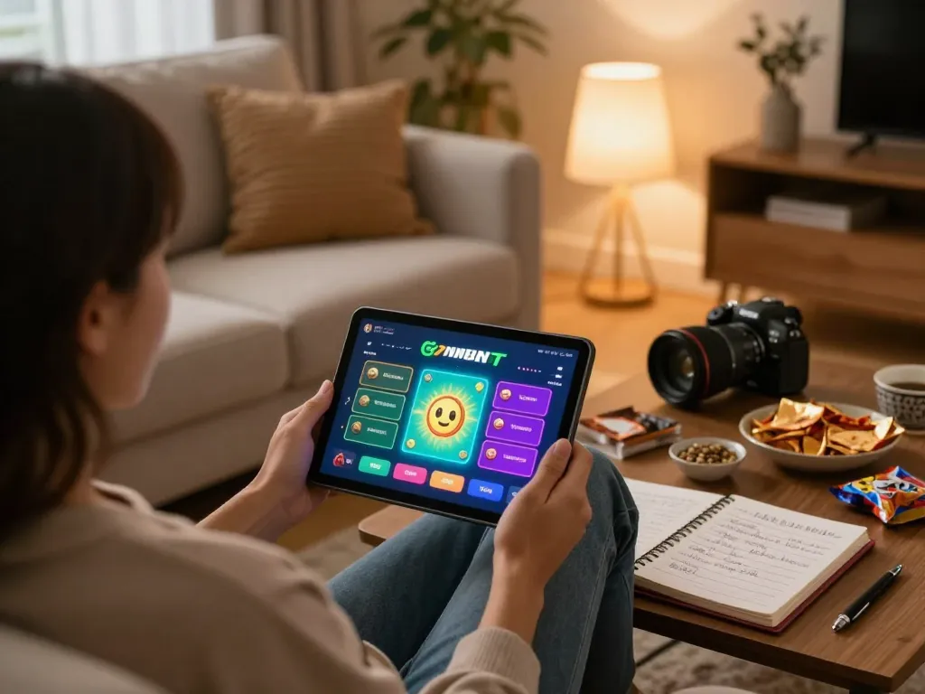 TẢI GO88 and enjoy online casino games with engaging graphics and betting options in a cozy home setting.