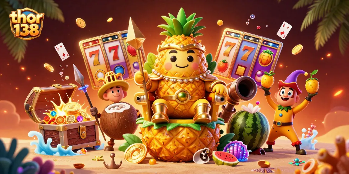 Menangkan momen fantastis di thor 138 dengan raja nanas emas dan elemen permainan slot yang menarik.