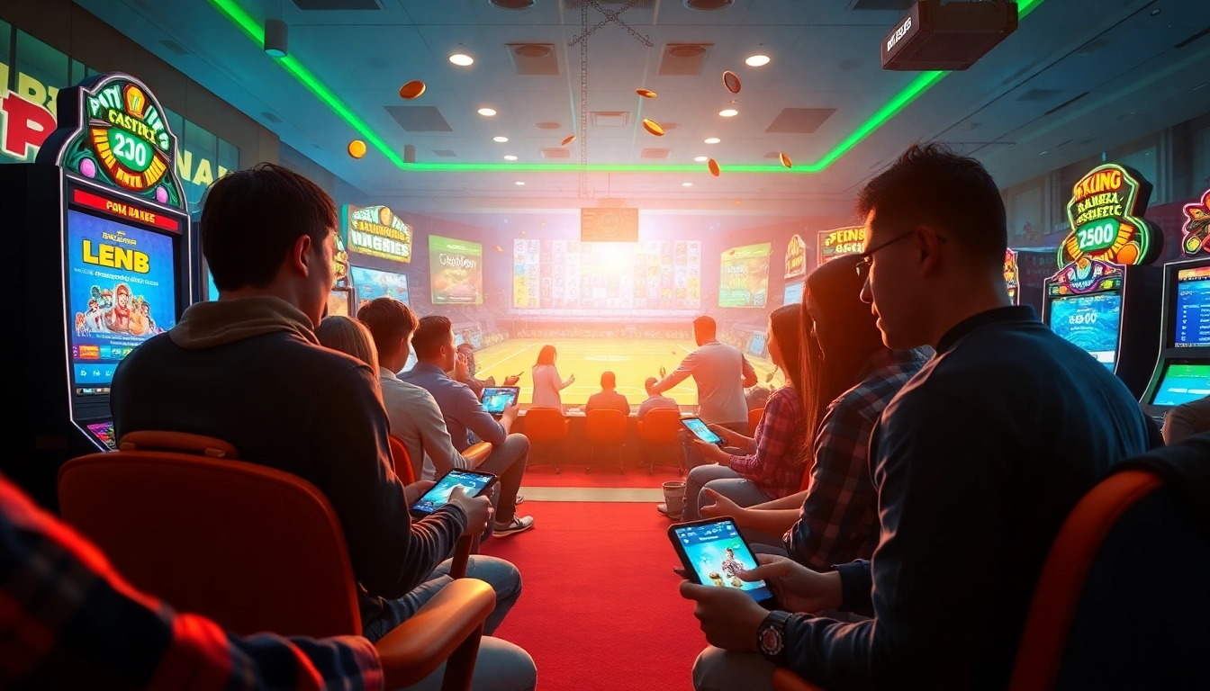 Experience the excitement of AE888 Vin with vibrant online gaming and sports betting scenes.