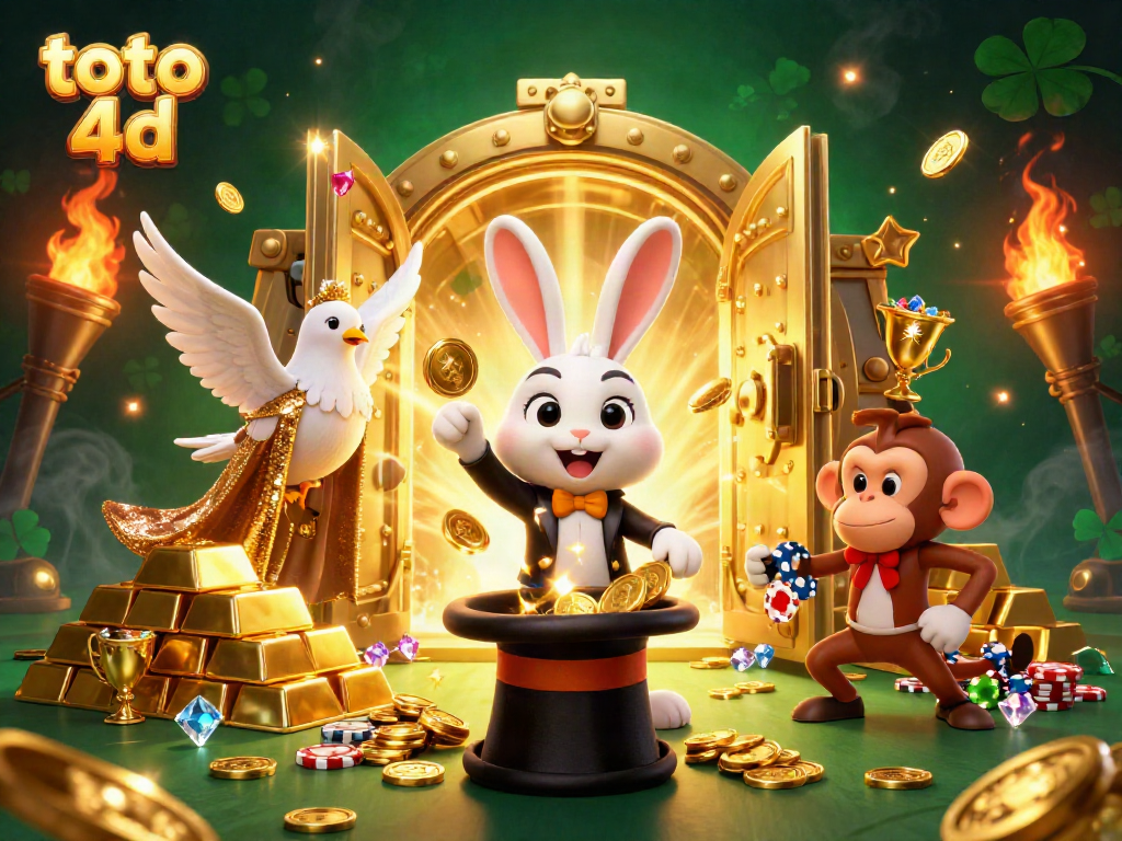 Engage with the thrill of playing toto 4d as magical characters brighten the lottery atmosphere.