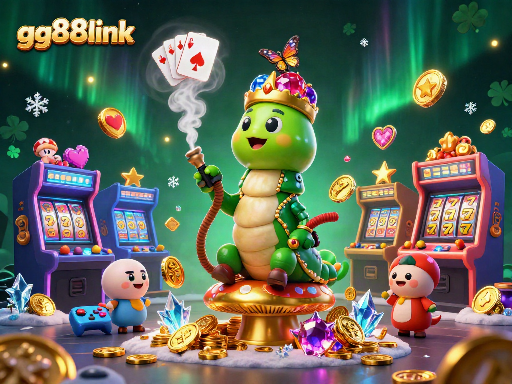 Experience thrilling action with the gg88link casino, showcasing vibrant slot and gaming elements.