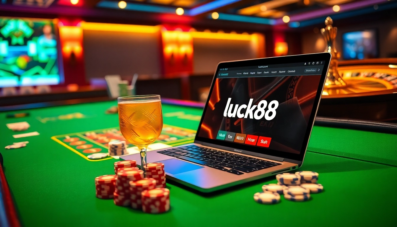 Gamblers experience dynamic betting at https://luck8com.host/ with vibrant casino visuals.