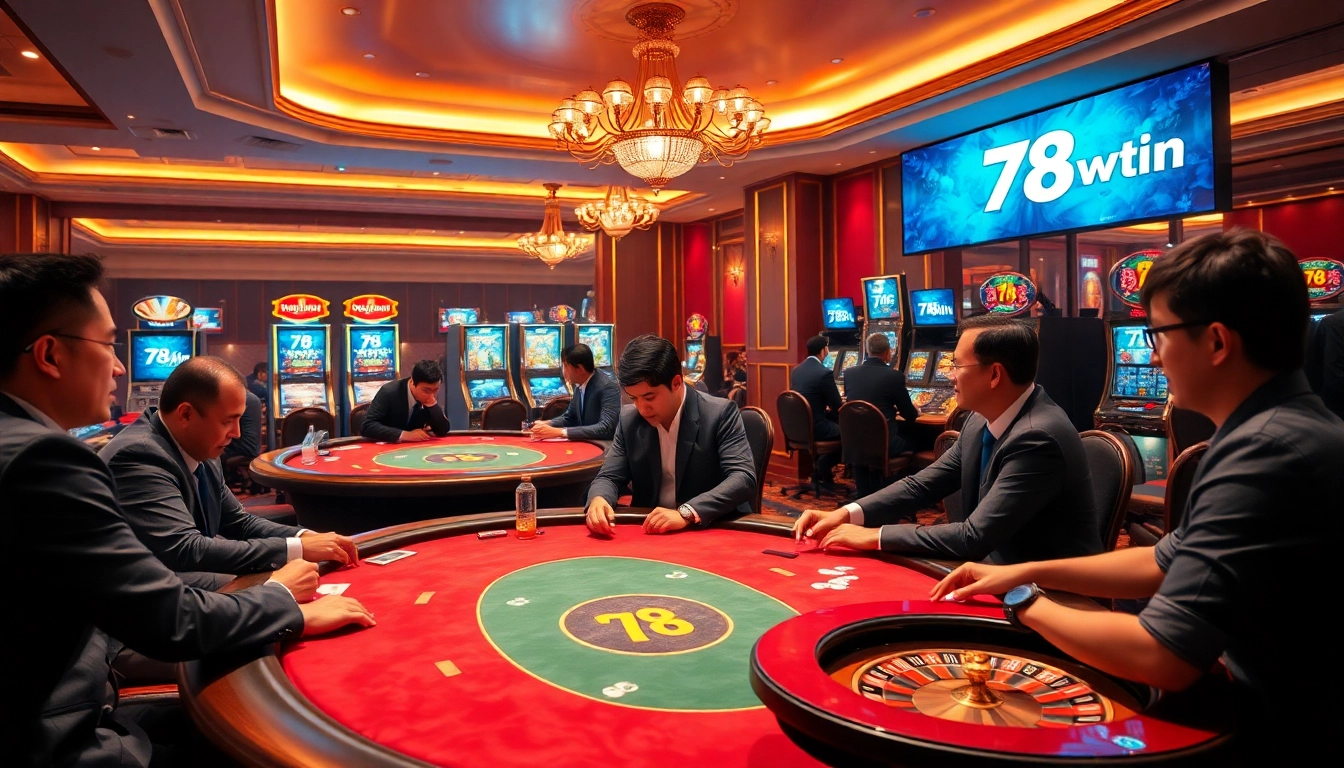 Experience the excitement at https://78win.dental/ with vibrant casino games and engaging players.