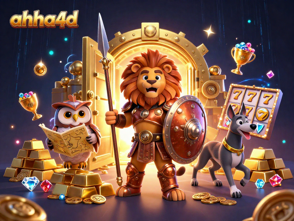 Aksi menarik di kasino ahha4d dengan karakter Spartan dan slot untuk kemenangan besar.