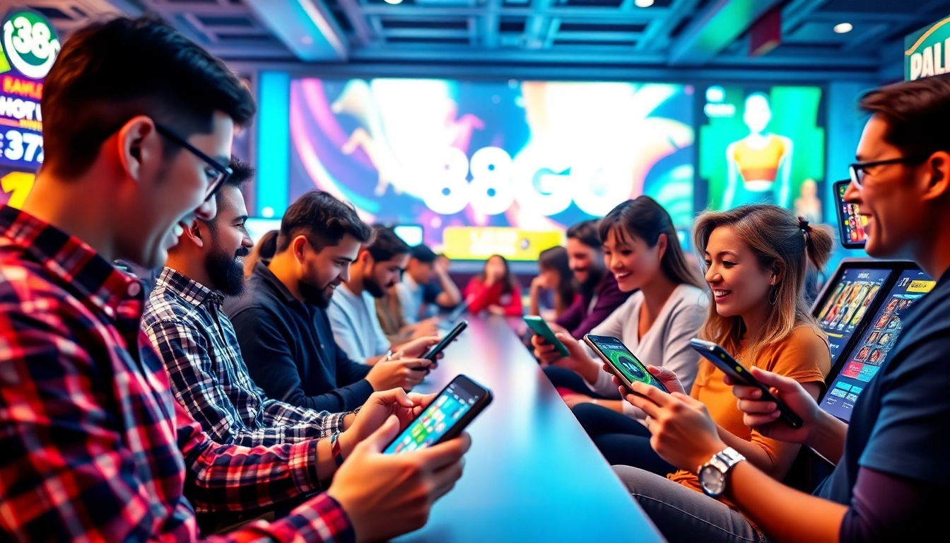 Engaging players on nền tảng 88go showcasing thrilling online gaming experiences.