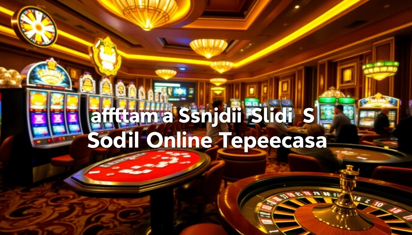 Experience Daftar Nama Situs Judi Slot Online Terpercaya with lively casino action and professional atmosphere.