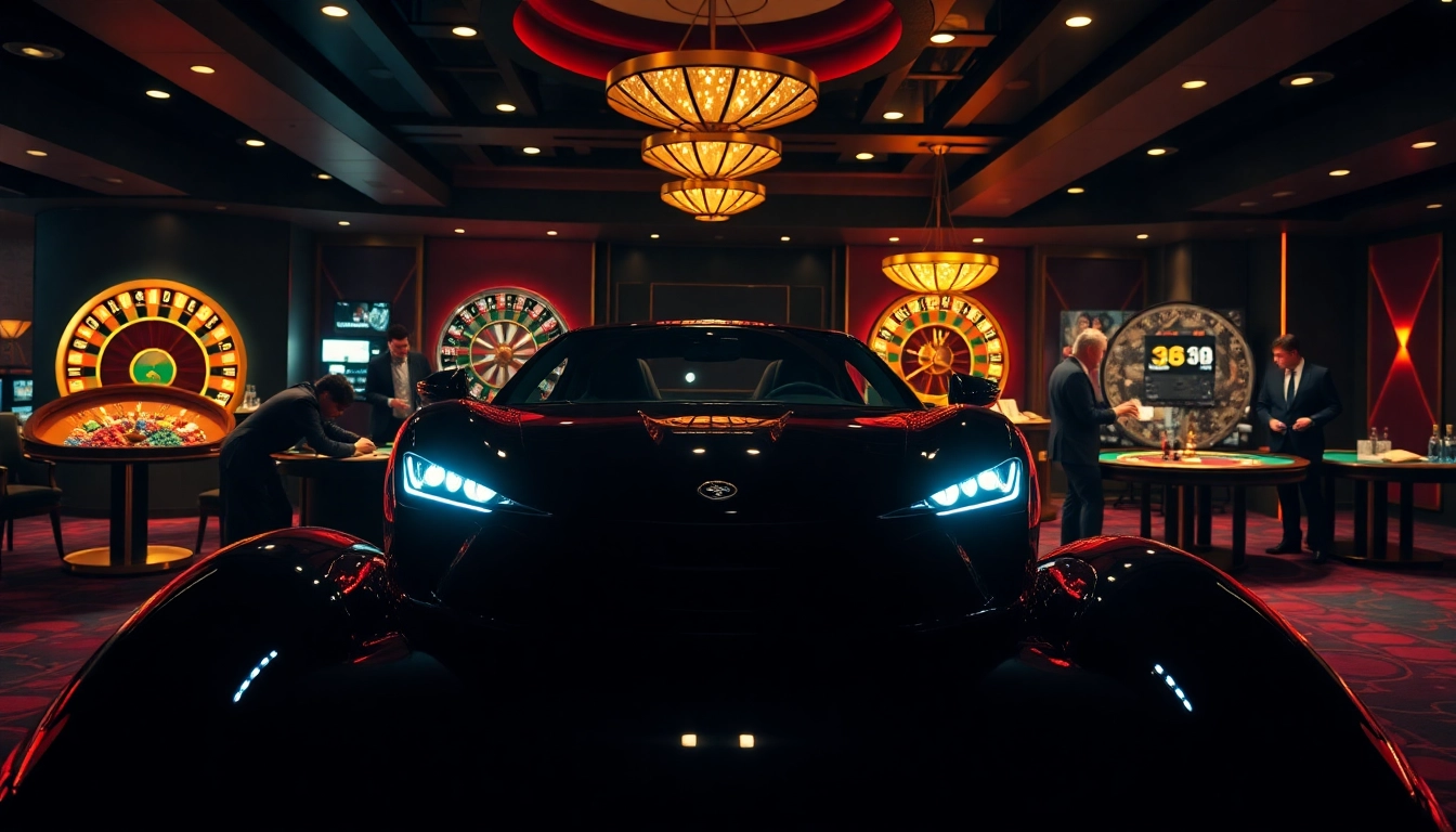 S8.limo elevates the casino experience with luxury gambling excitement and vibrant table games.