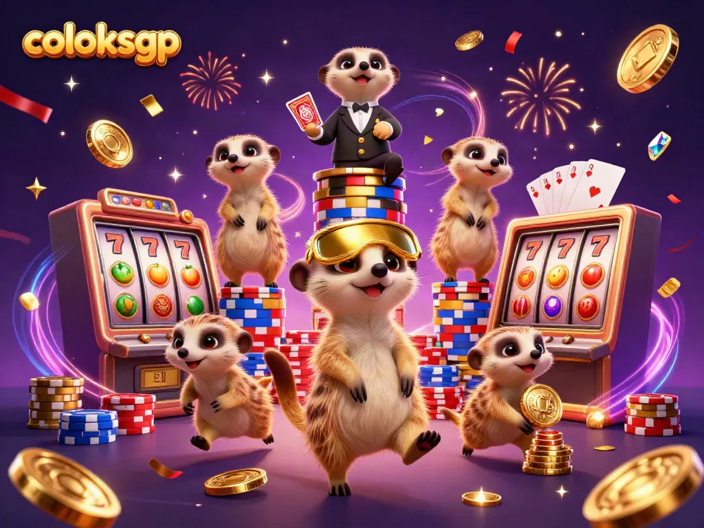 Dalam permainan coloksgp, koloni meerkat menjalankan operasi kasino yang meriah dan inovatif.
