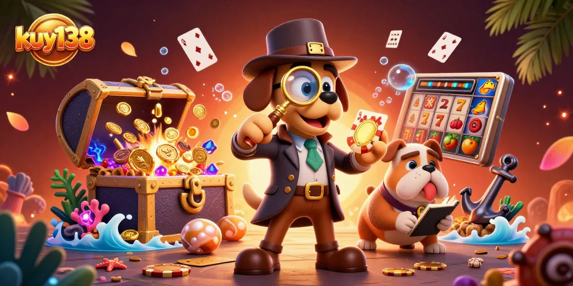 Gali petunjuk chip poker emas di kuy138 saat mencari harta karun di lautan yang kaya