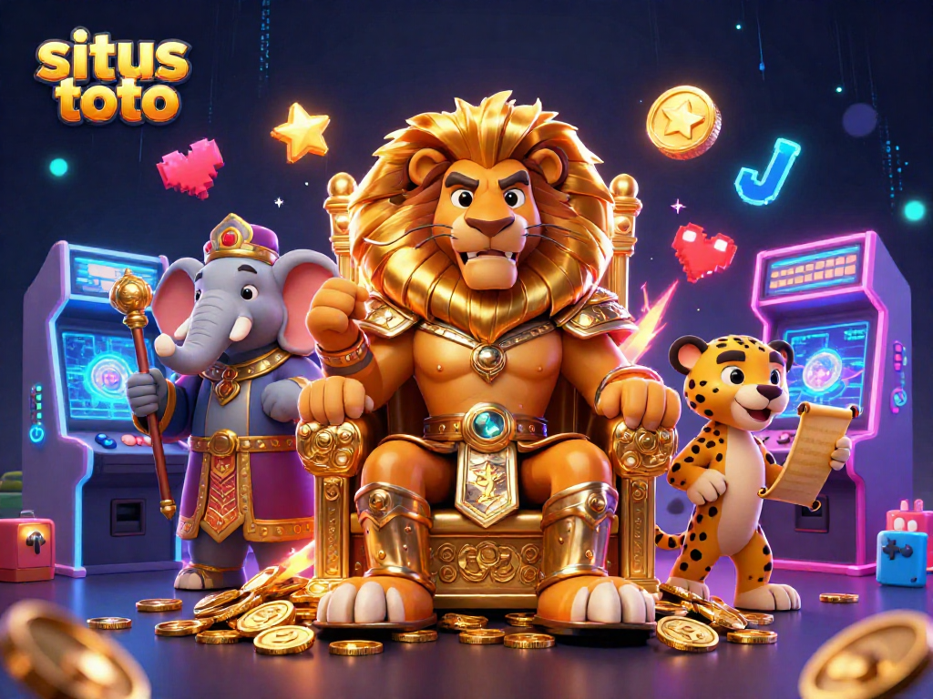 Menangkan permainan di situs toto dengan raja singa dan penasihat gajah.