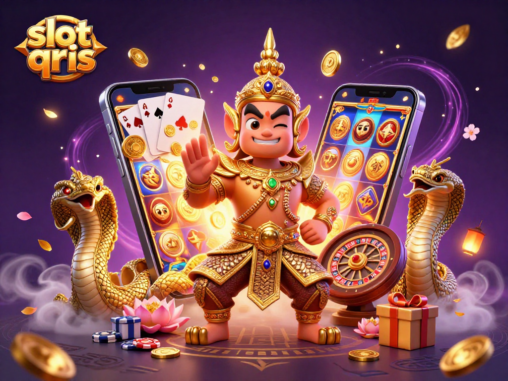 Engage with slot qris and enjoy thrilling gaming moments in a vivid 3D casino environment.