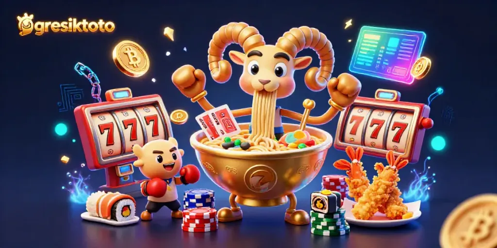 Engage in thrilling gaming at gresiktoto with colorful characters and exciting slot elements.