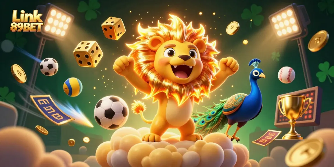 Win big with thrilling action at Link 89BET, featuring vibrant casino elements and dynamic gameplay.