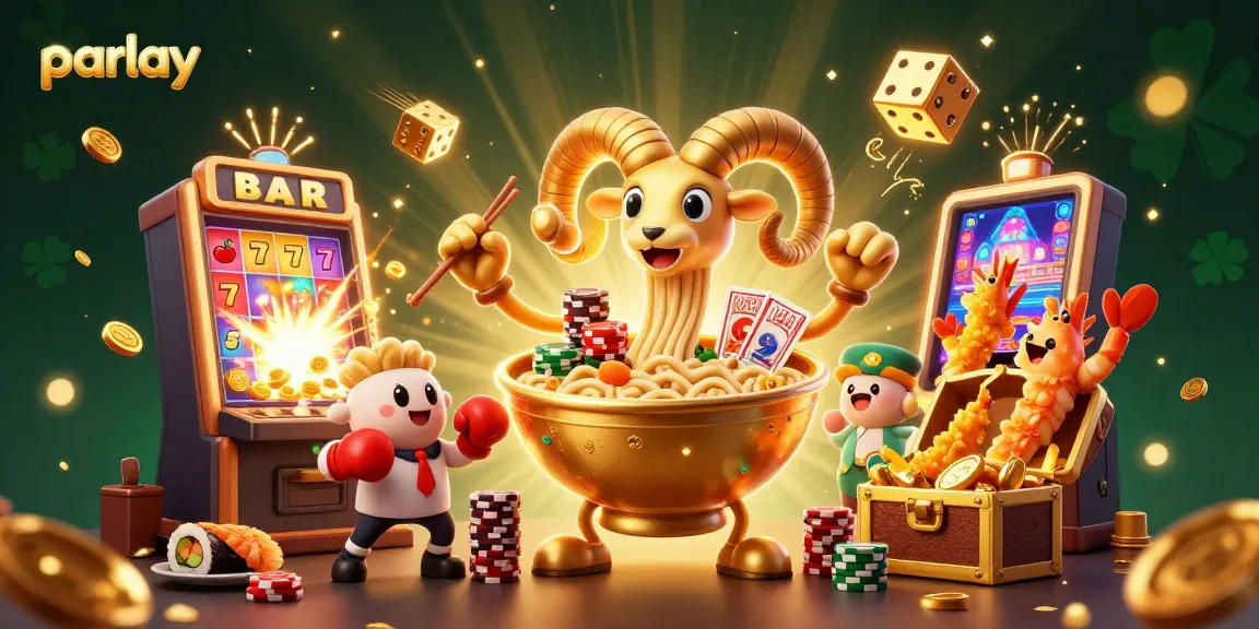 Parlay taruhan meningkatkan peluang Anda dengan karakter unik yang menggambar kartu dan menumpuk chip.