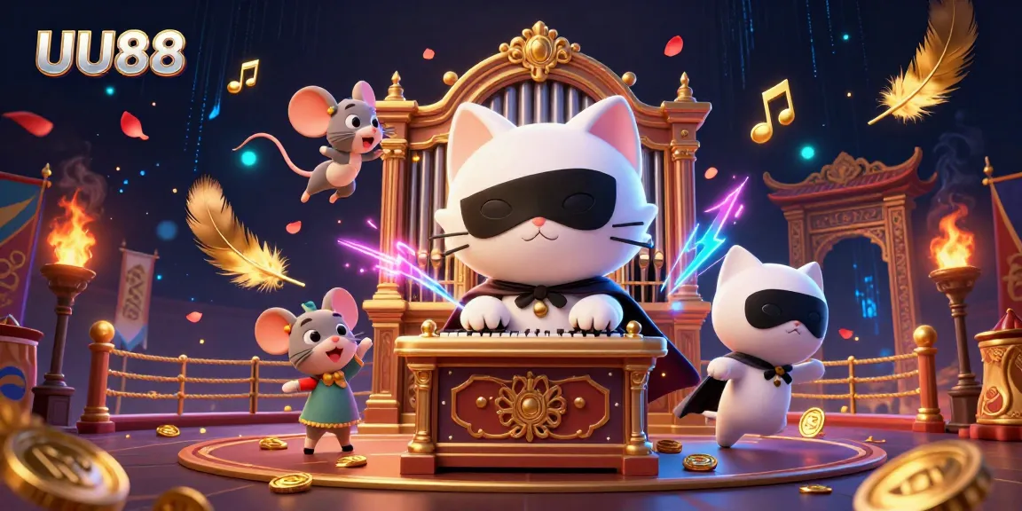 Experience thrilling action at UU88 casino with vibrant 3D characters and dynamic elements!