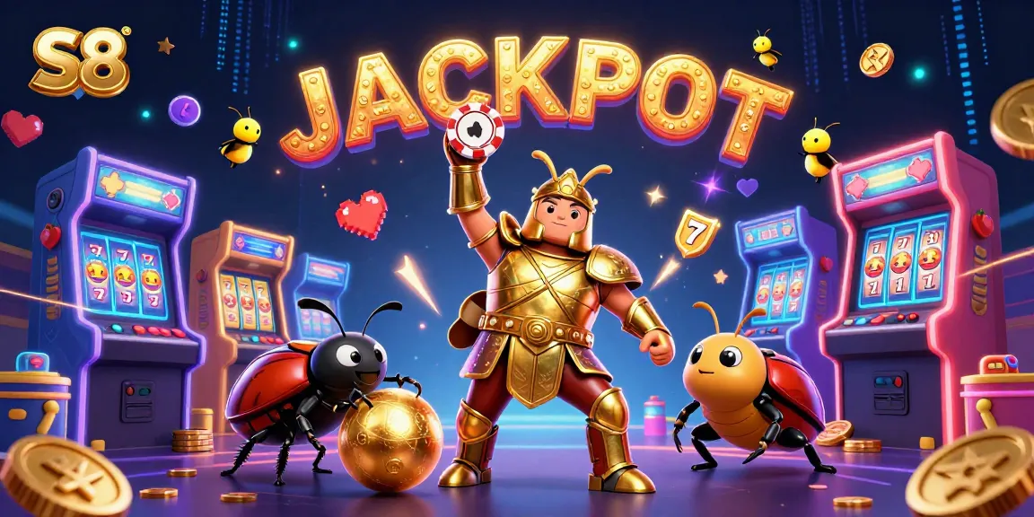 Experience thrilling wins at S8 casino with vibrant visuals and dynamic gameplay features.