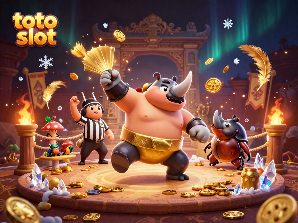 Menangkan permainan toto slot dengan ilustrasi seru dan penuh aksi di kasino.