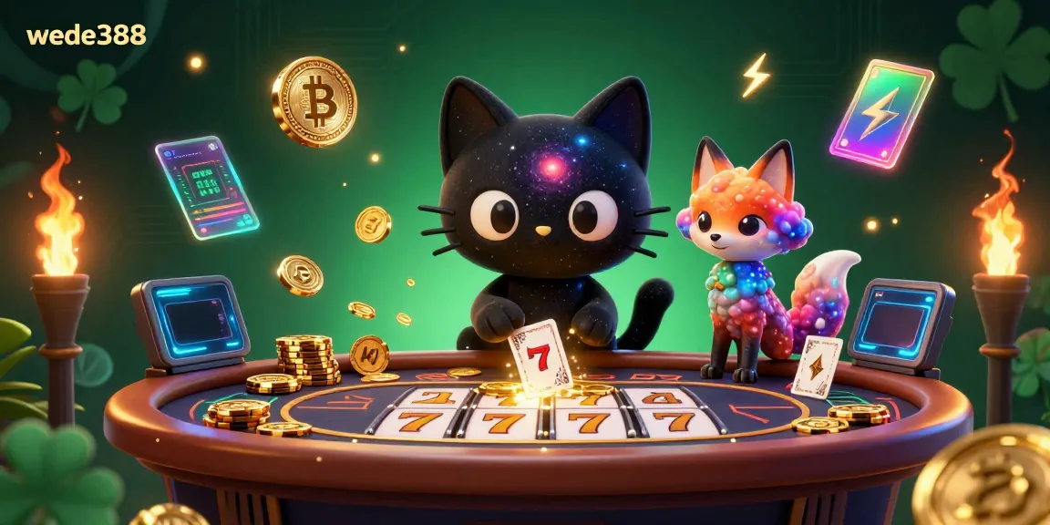 Menangkan slot di wede388 dengan kartu emas dan chip di kasino luar angkasa ini