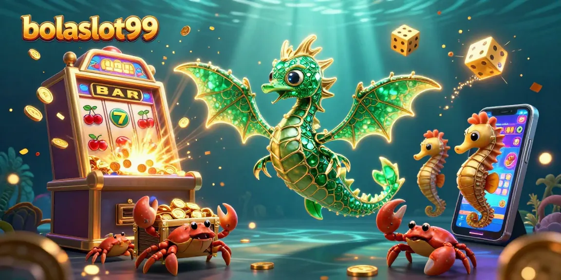 Burst into the excitement of bolaslot99 with a dazzling 3D underwater casino adventure.