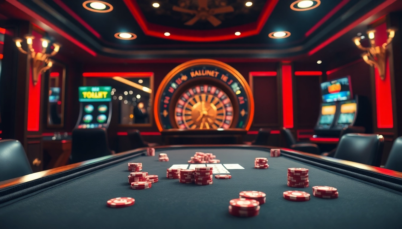Experience the thrill of XX88 Game with vibrant casino tables and exciting gambling action.