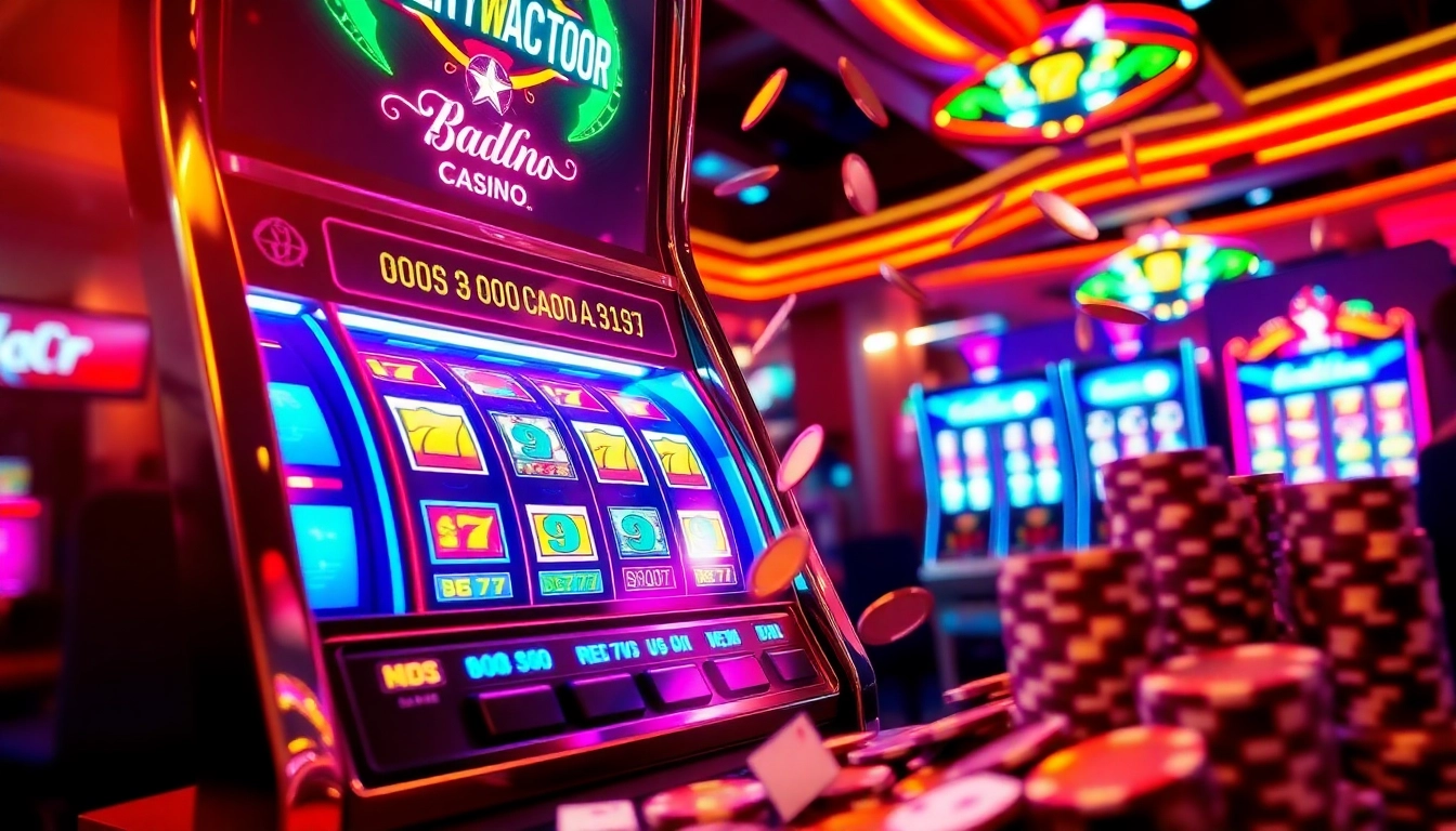 Jangan lewatkan slot menarik dengan mesin berkedip dan koin yang jatuh.
