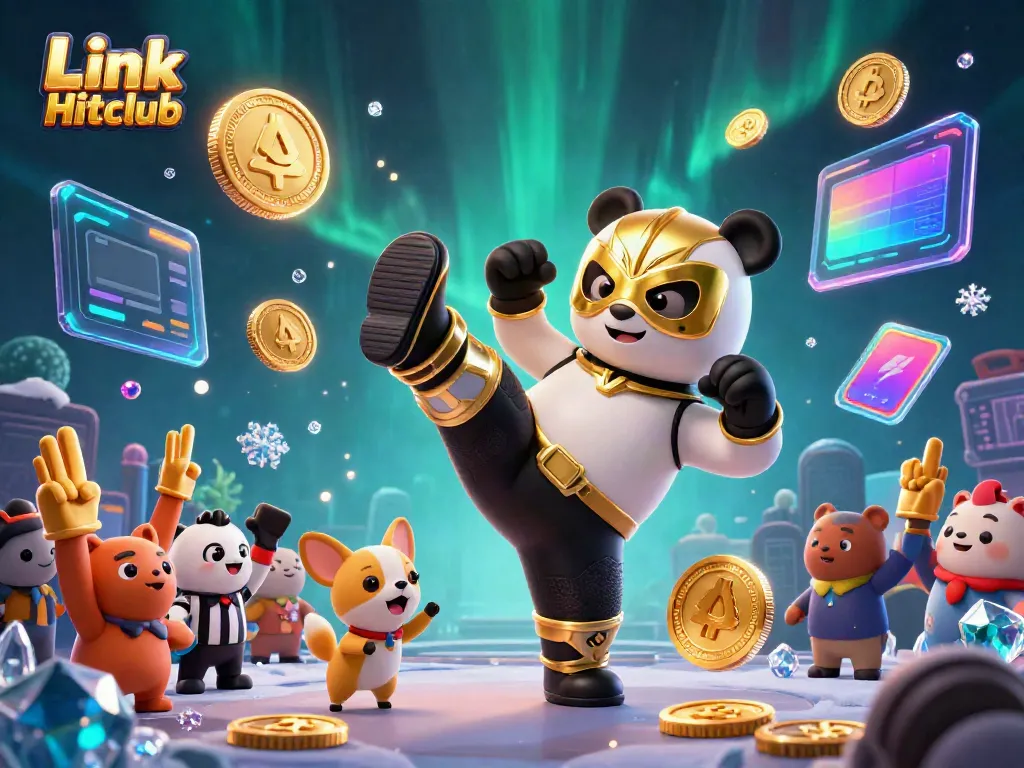 Engage with Link Hitclub for exciting online gaming action featuring vibrant characters and dynamic elements.