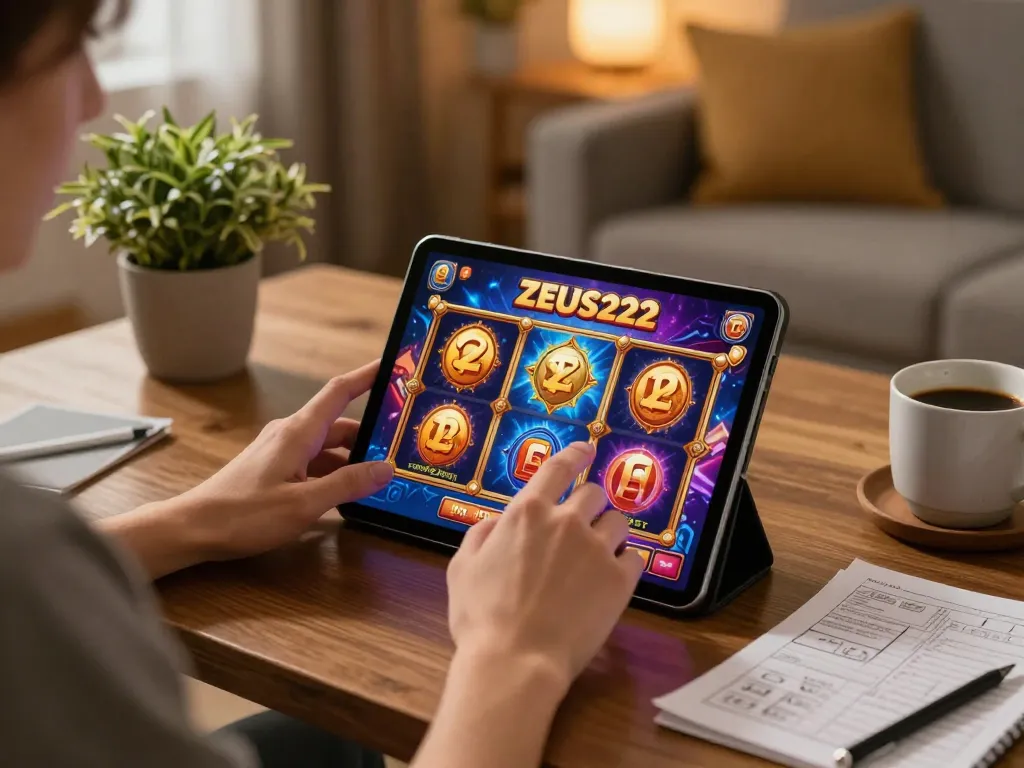 Engaging gaming experience at ZEUS222 showcasing excitement in online slots