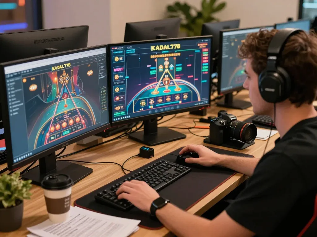 KADAL778 player engaging in multiple online games demonstrating strategic gameplay.