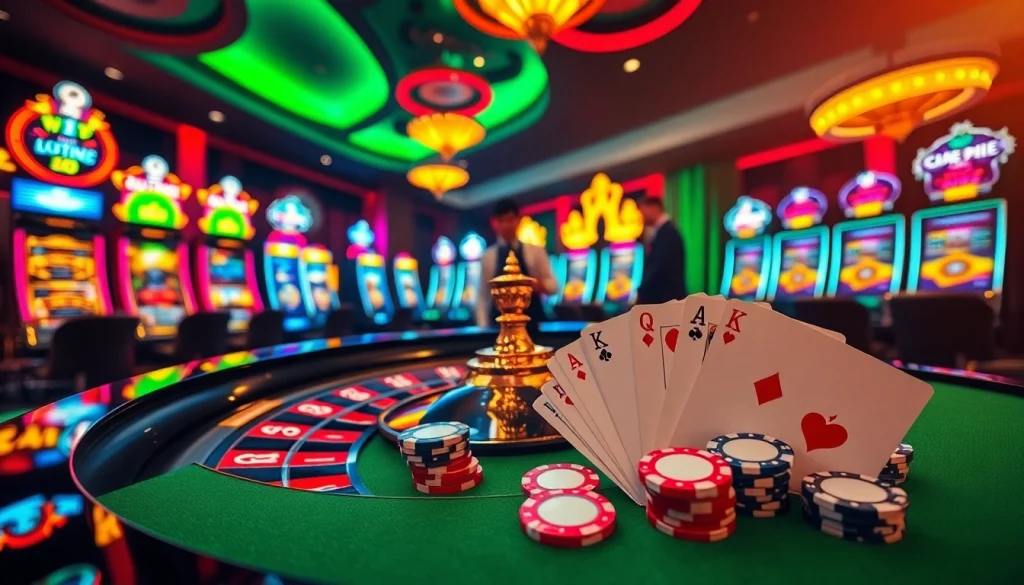 Experience the thrill of winning at https://89bet.green/ with vibrant casino tables and exciting games.