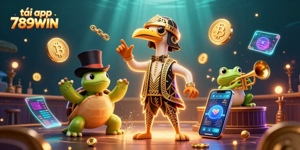 Engage with the vibrant world of gaming as you tải app 789WIN for seamless online play.